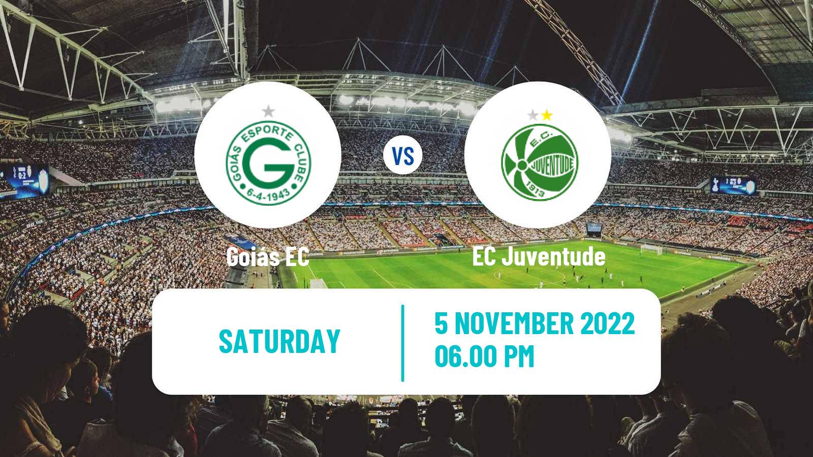 Soccer Brazilian Serie A Goiás - Juventude