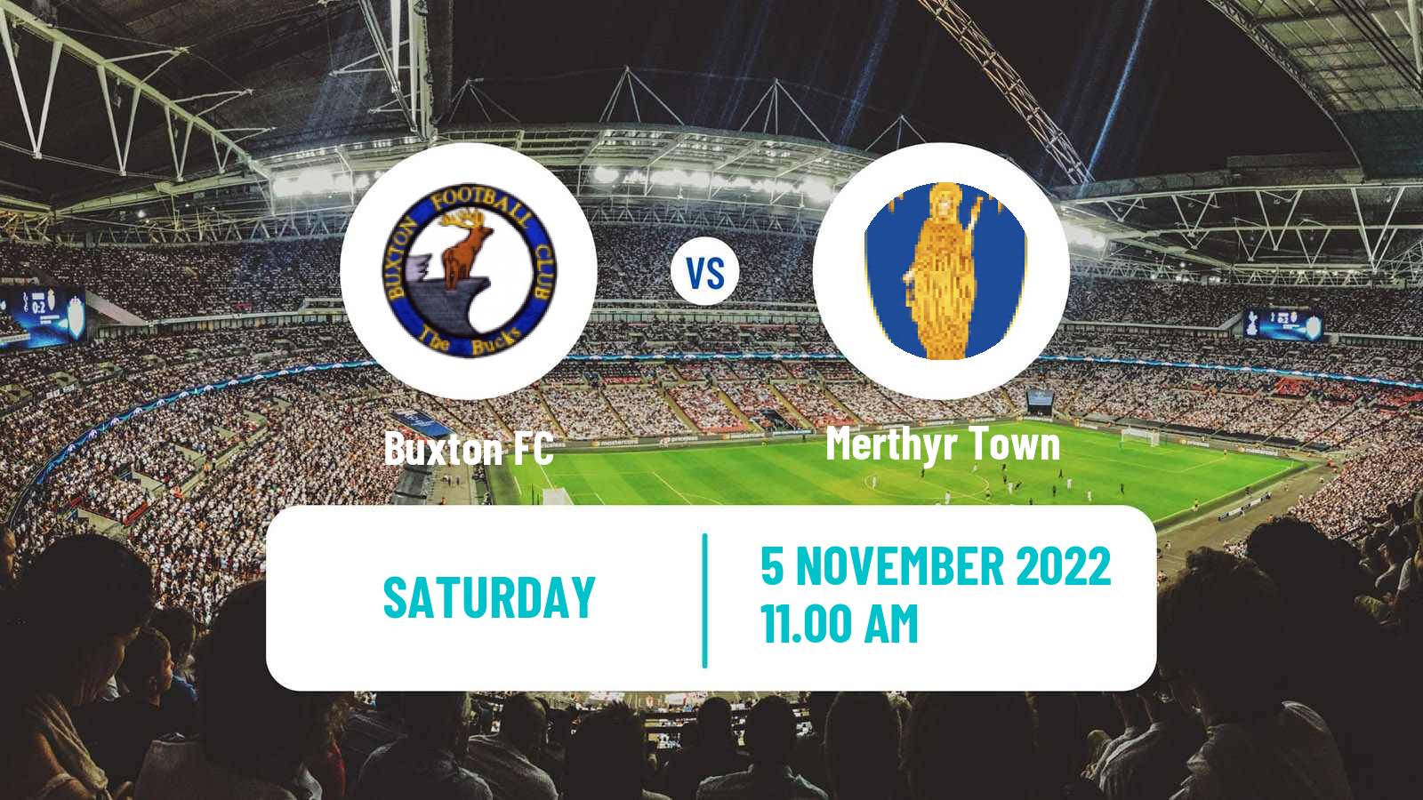 Soccer English FA Cup Buxton - Merthyr Town