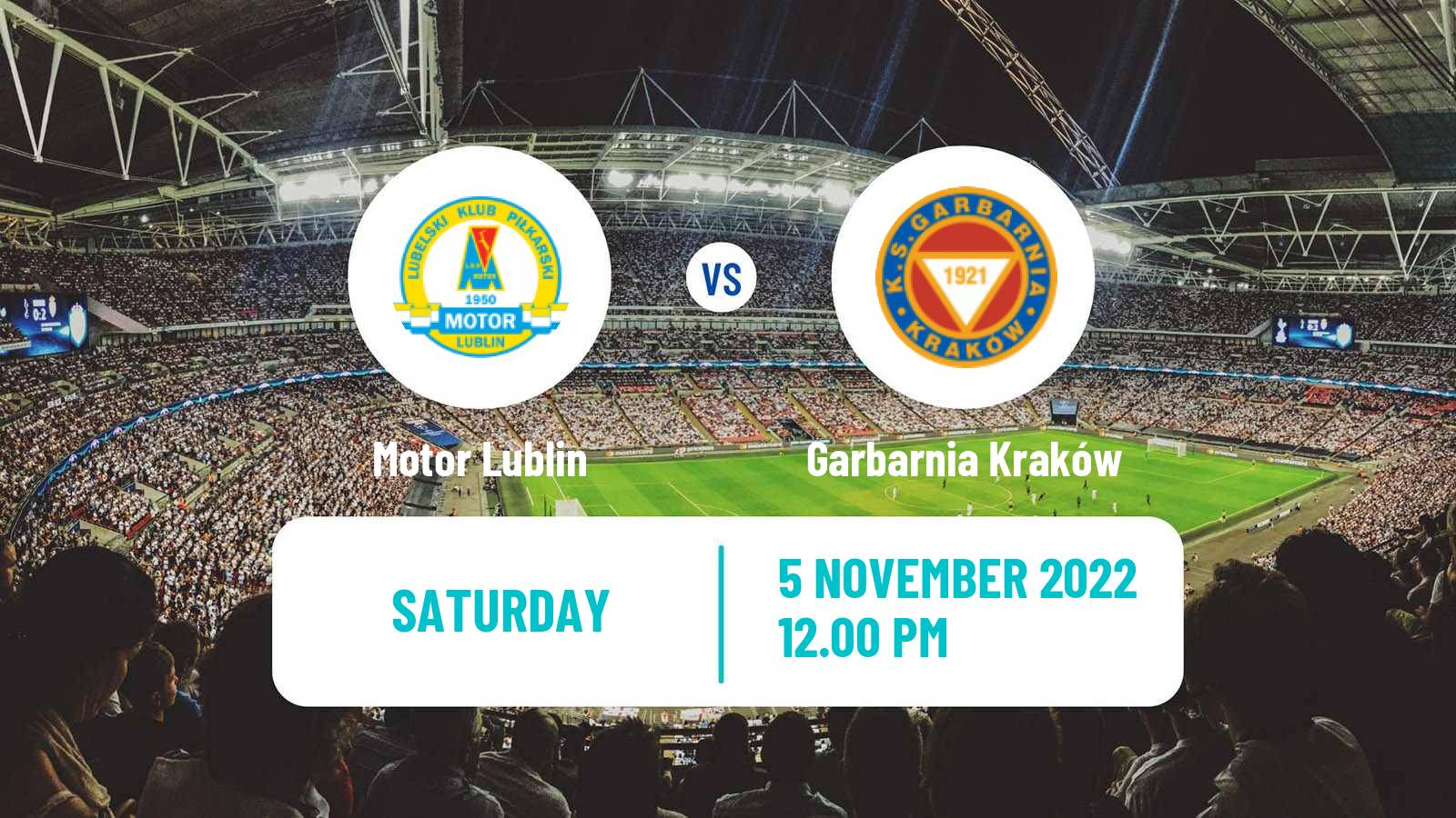 Soccer Polish Division 2 Motor Lublin - Garbarnia Kraków
