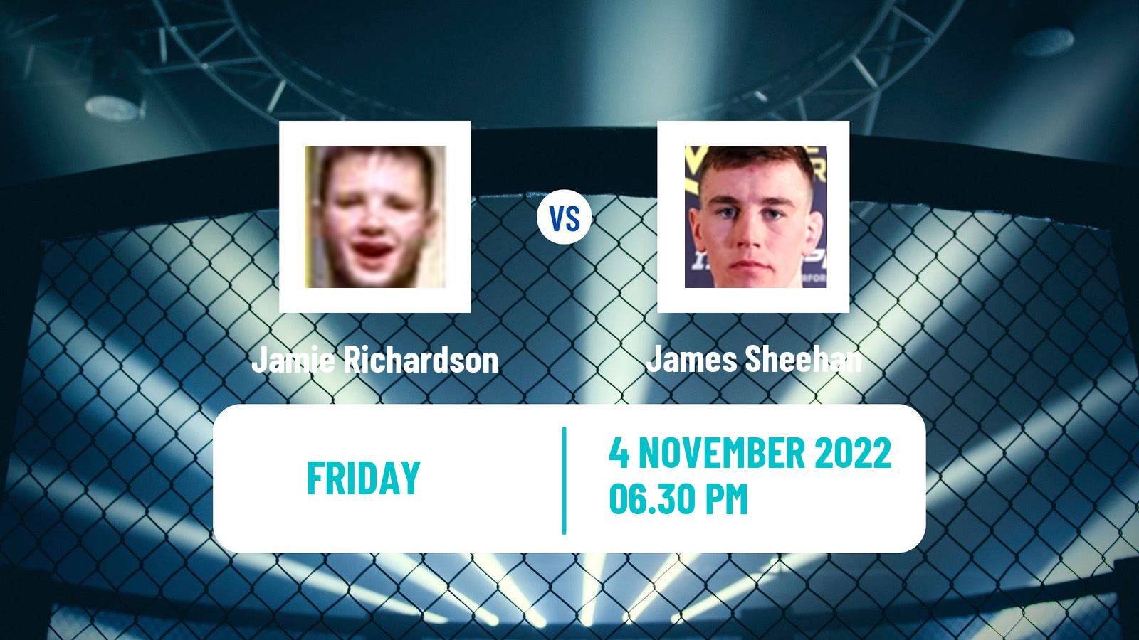 MMA MMA Jamie Richardson - James Sheehan