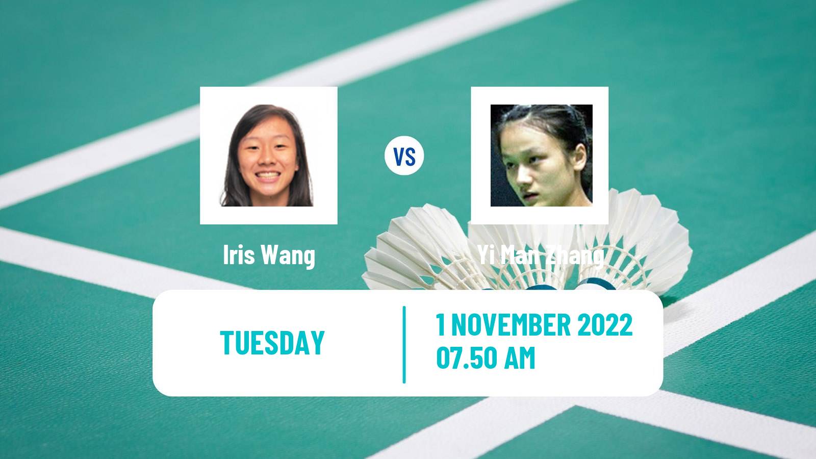 Badminton Badminton Iris Wang - Yi Man Zhang
