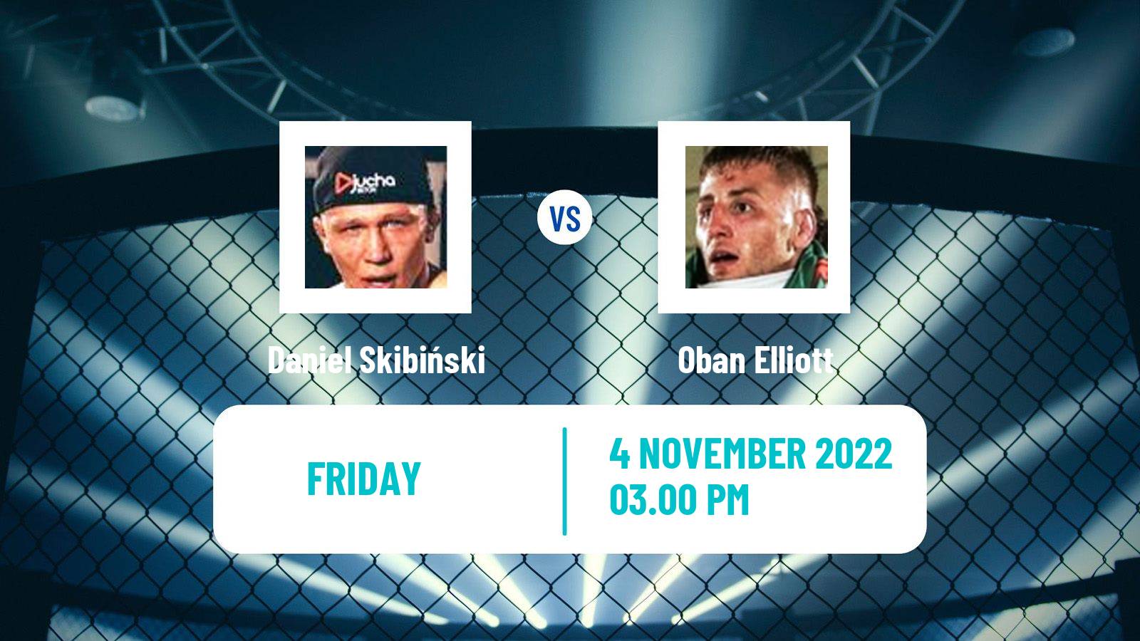 MMA MMA Daniel Skibiński - Oban Elliott