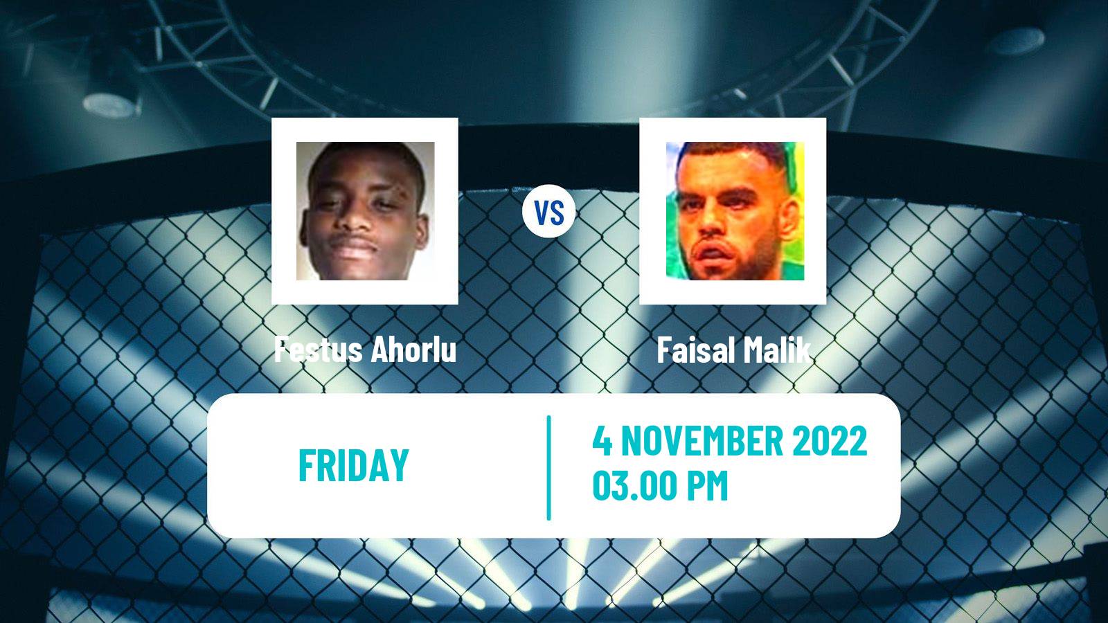 MMA MMA Festus Ahorlu - Faisal Malik