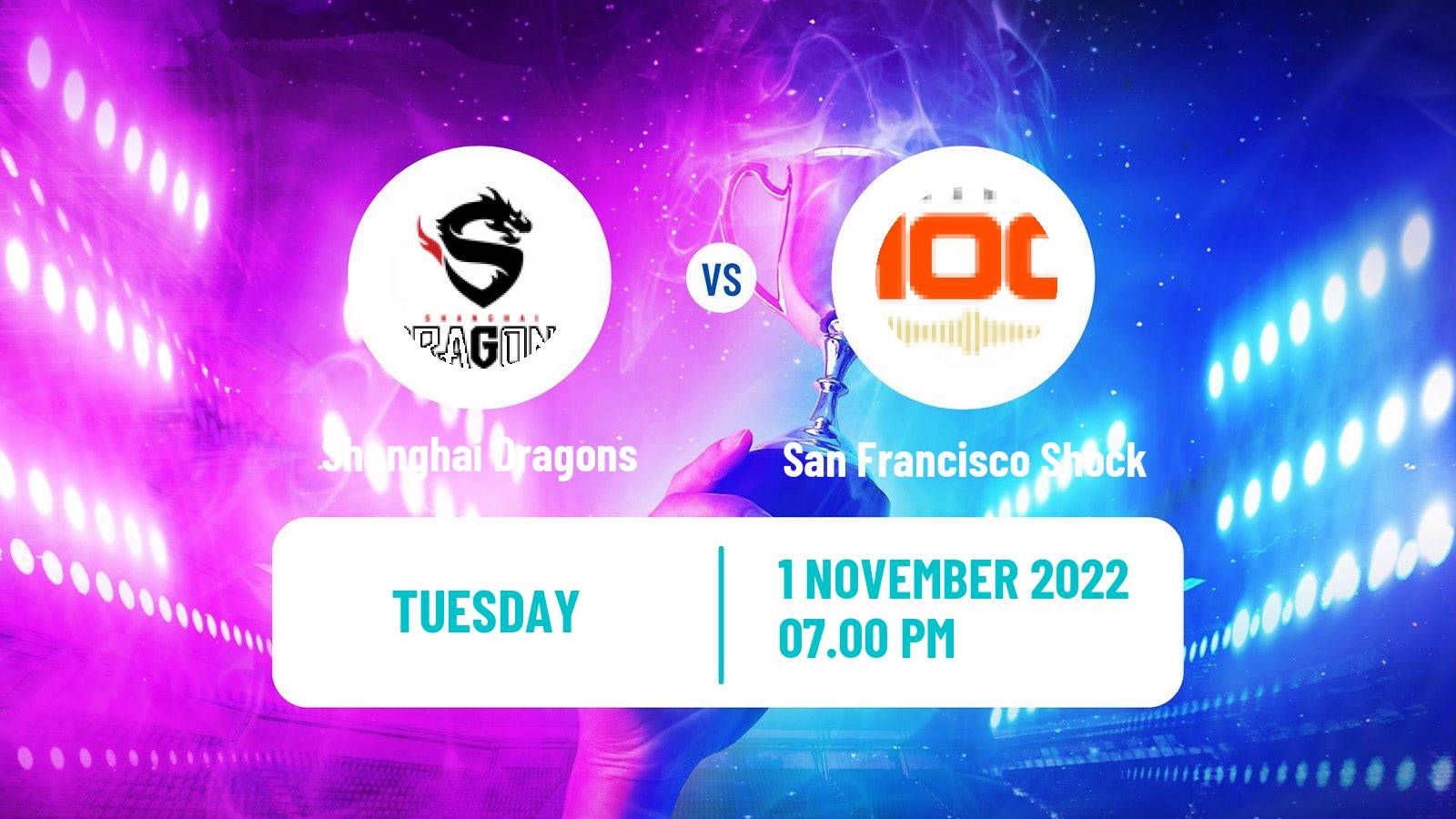 Esports eSports Shanghai Dragons - San Francisco Shock