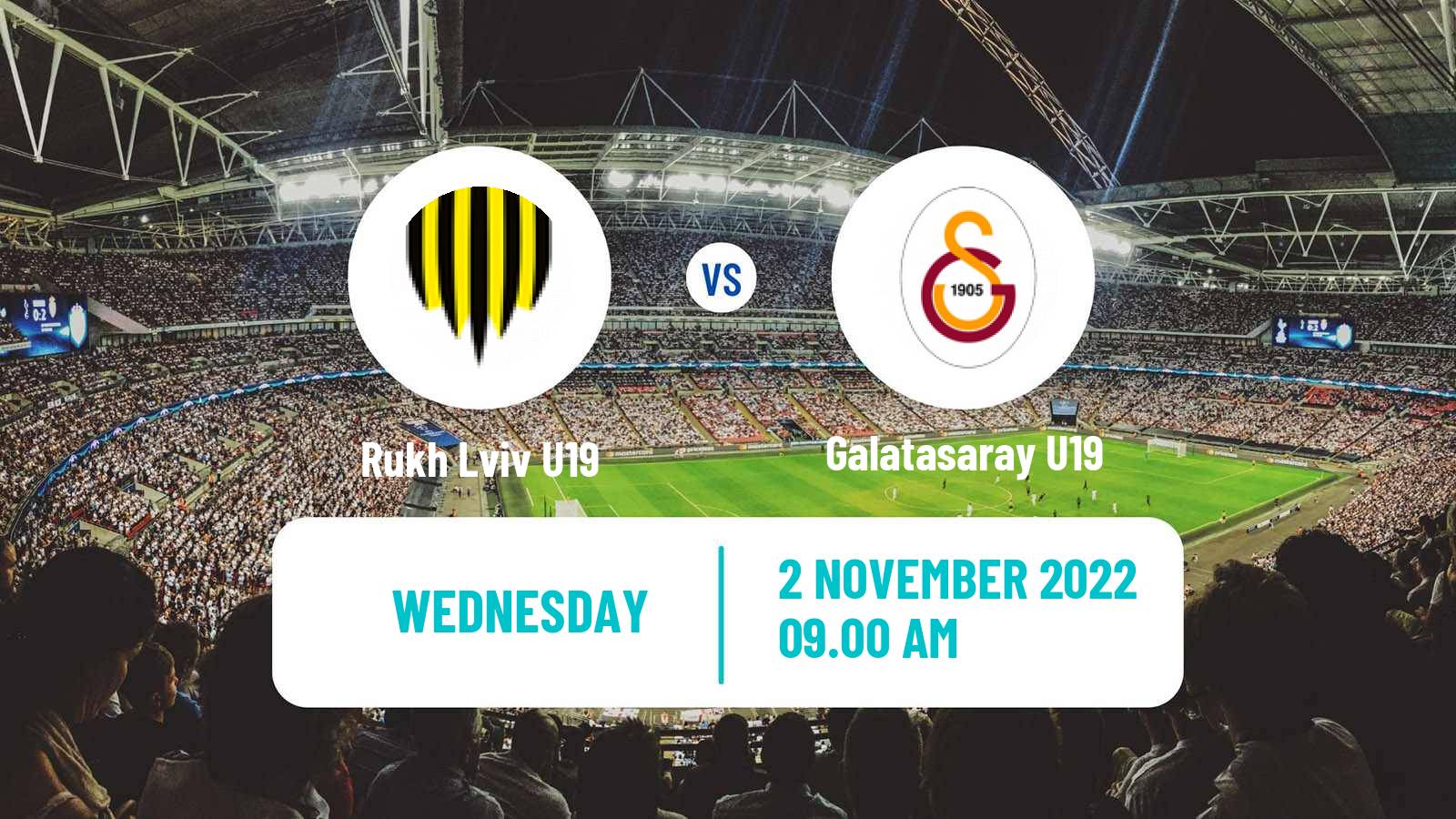 Soccer UEFA Youth League Rukh Lviv U19 - Galatasaray U19