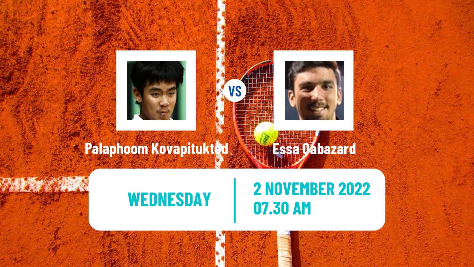 Tennis ITF Tournaments Palaphoom Kovapitukted - Essa Qabazard