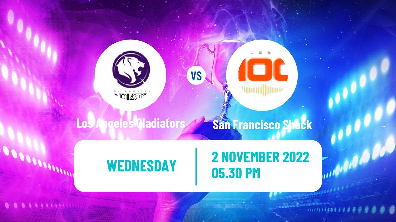 Esports eSports Los Angeles Gladiators - San Francisco Shock