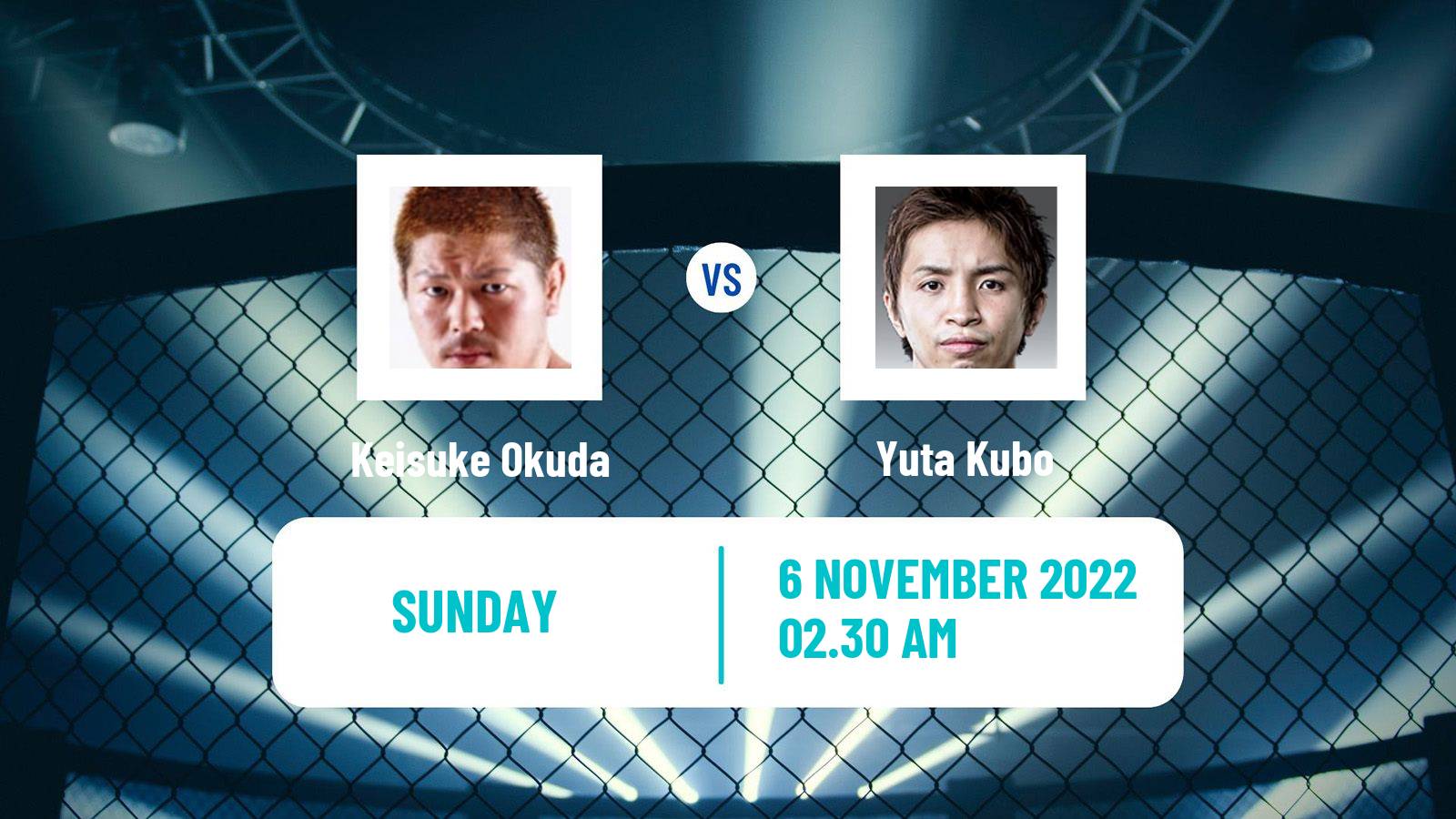 MMA MMA Keisuke Okuda - Yuta Kubo