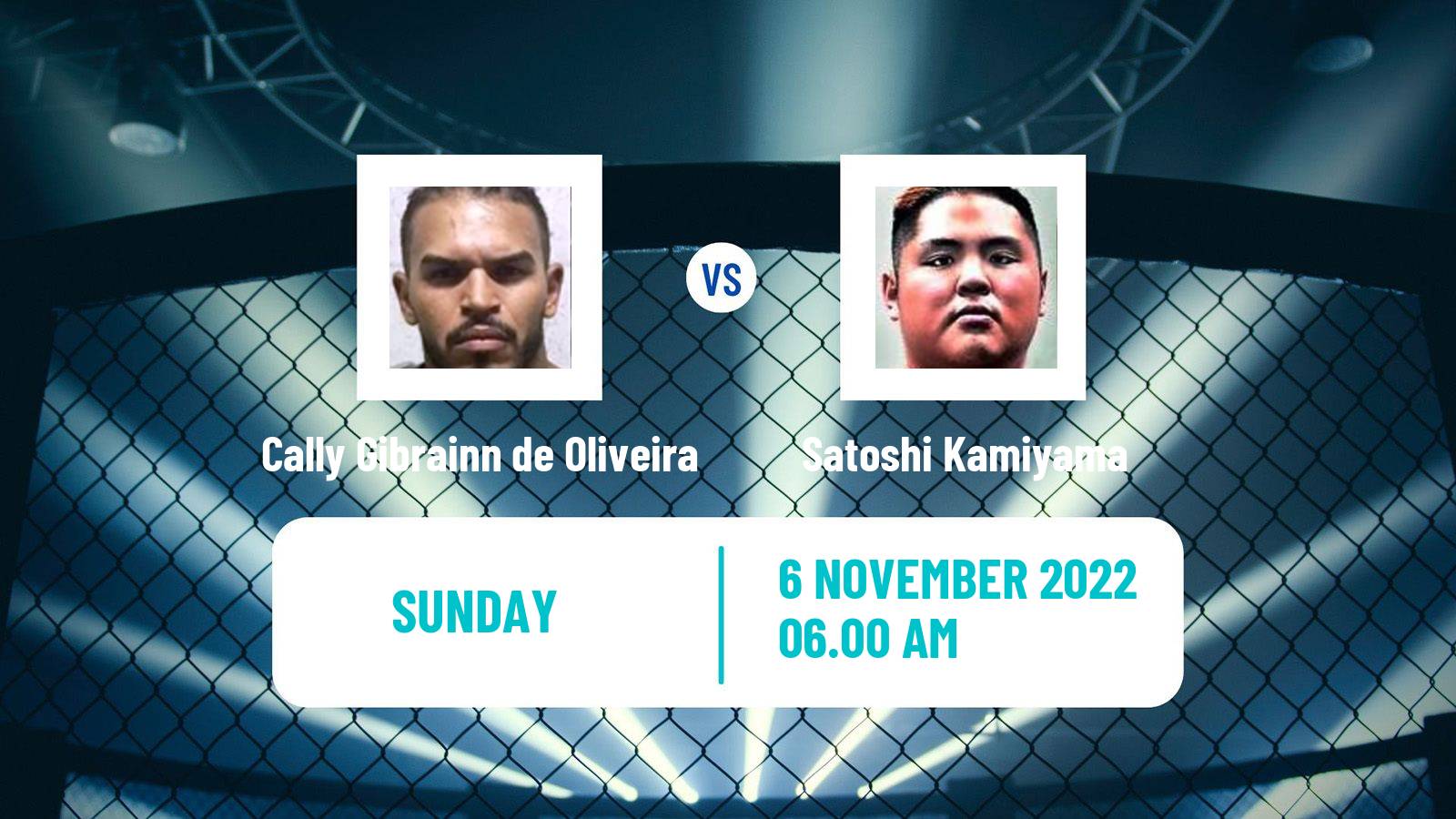 MMA MMA Cally Gibrainn de Oliveira - Satoshi Kamiyama