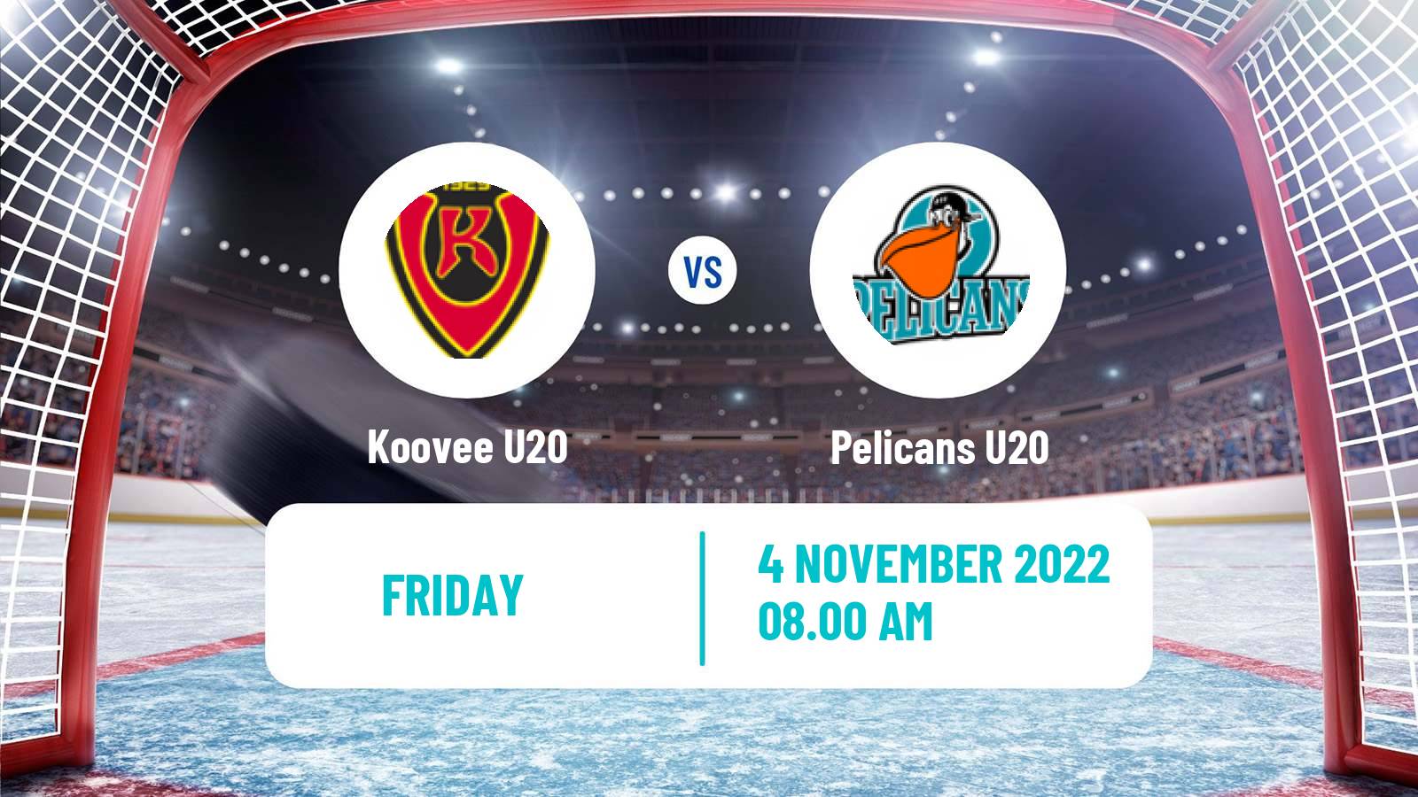 Hockey Finnish SM-sarja U20 Koovee U20 - Pelicans U20