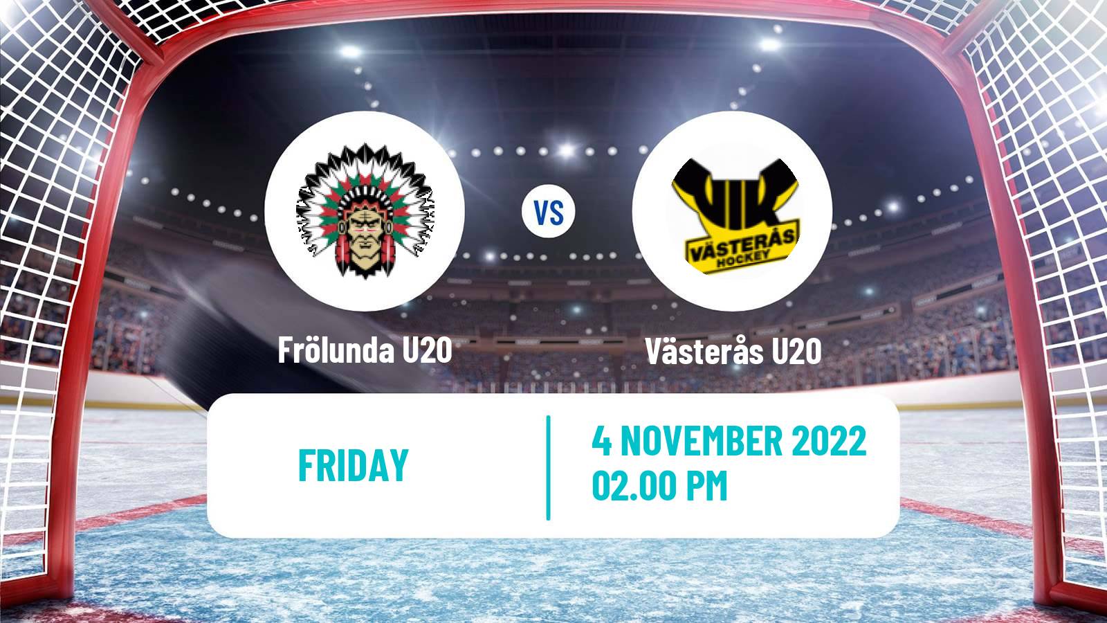 Hockey Swedish Superelit U20 Hockey Frölunda U20 - Västerås U20