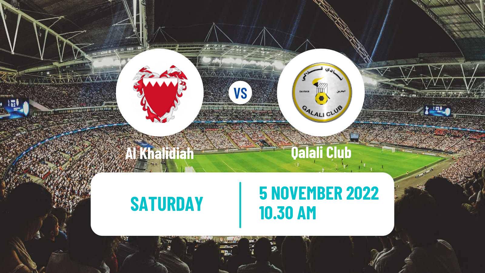 Football Bahraini Cup Al Khalidiah - Qalali