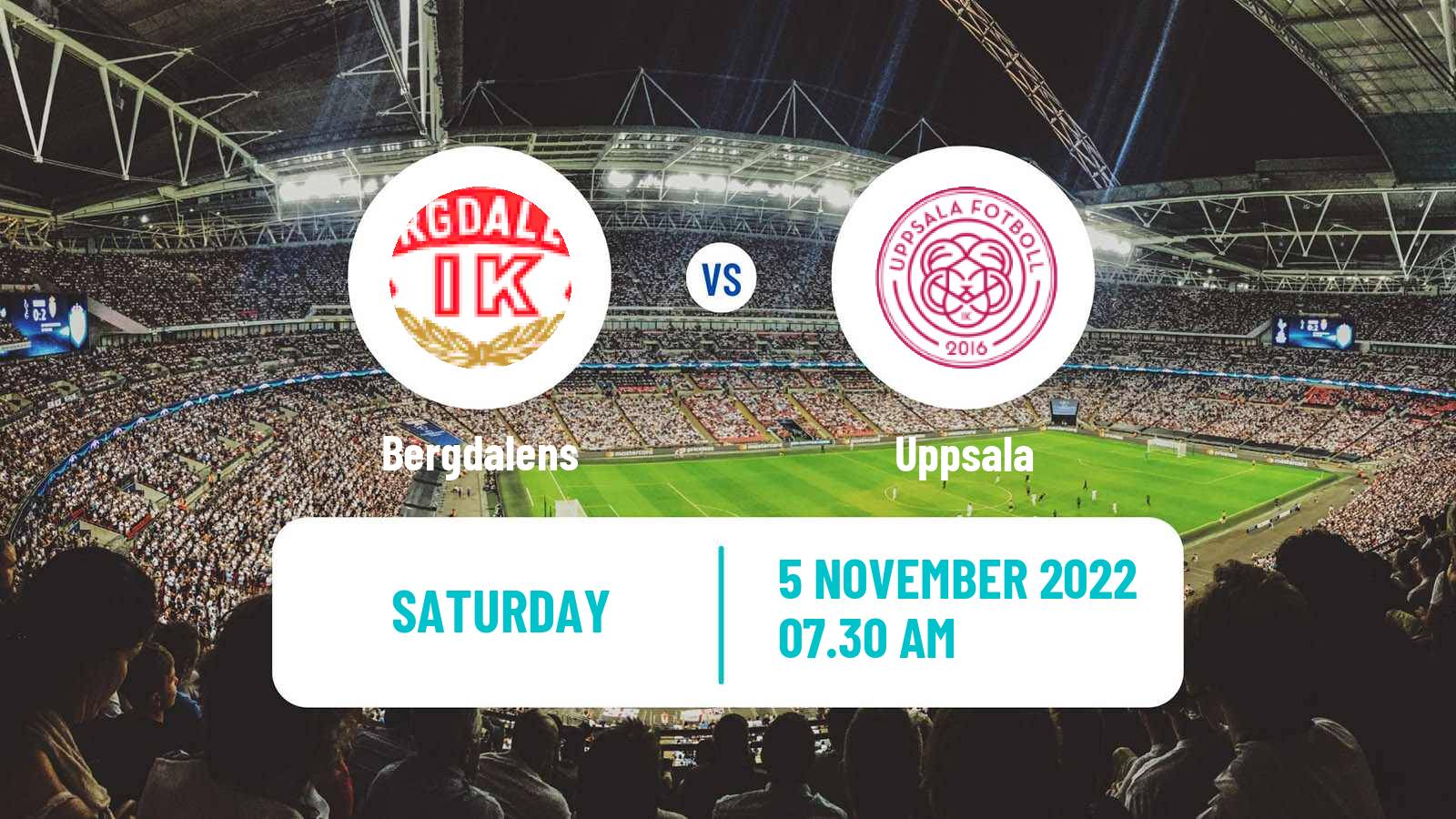 Soccer Swedish Elitettan Women Bergdalens - Uppsala