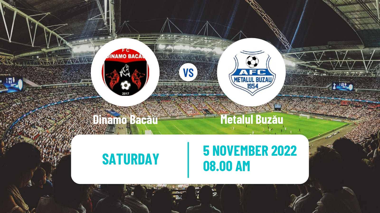 Soccer Romanian Liga 3 - Seria 2 Dinamo Bacău - Metalul Buzău