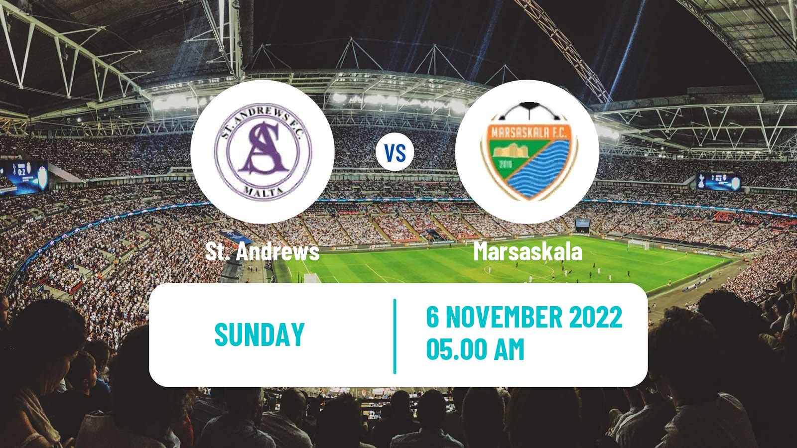 Soccer Maltese Challenge League St. Andrews - Marsaskala
