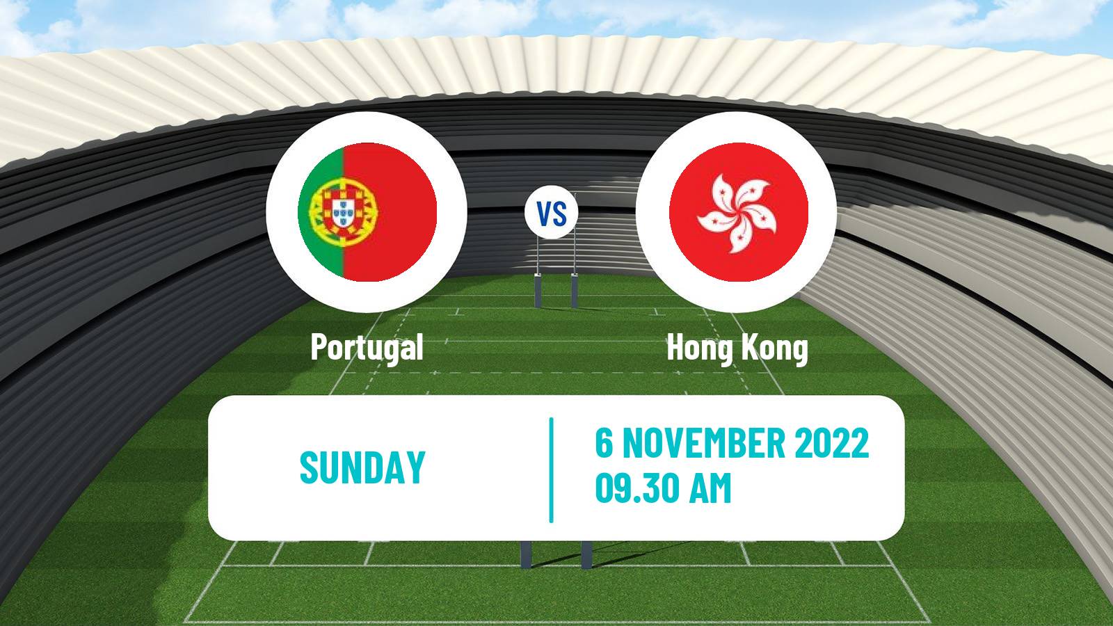 Rugby union Rugby World Cup Portugal - Hong Kong