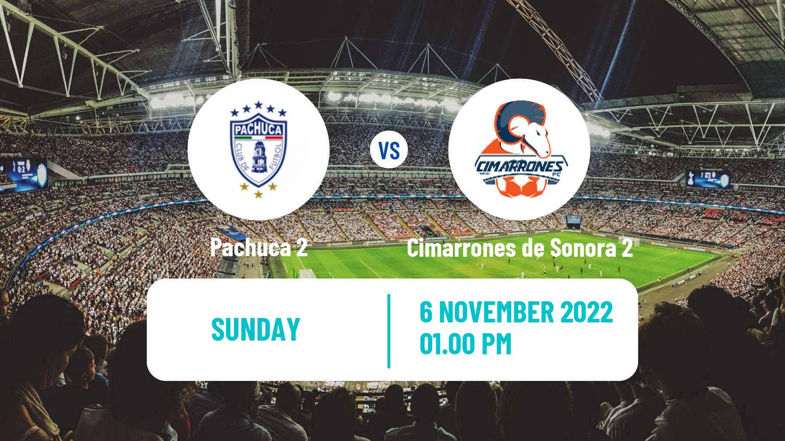Soccer Mexican Liga Premier Serie A Pachuca 2 - Cimarrones de Sonora 2
