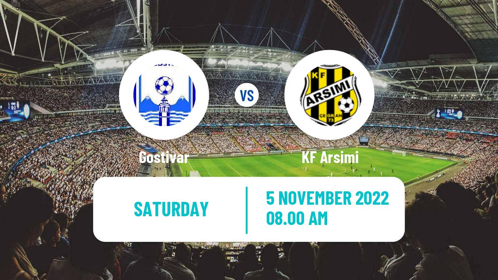 Soccer North Macedonian 2 MFL Gostivar - Arsimi