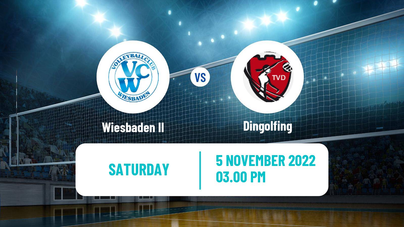 Volleyball German 2 Bundesliga South Volleyball Women Wiesbaden II - Dingolfing
