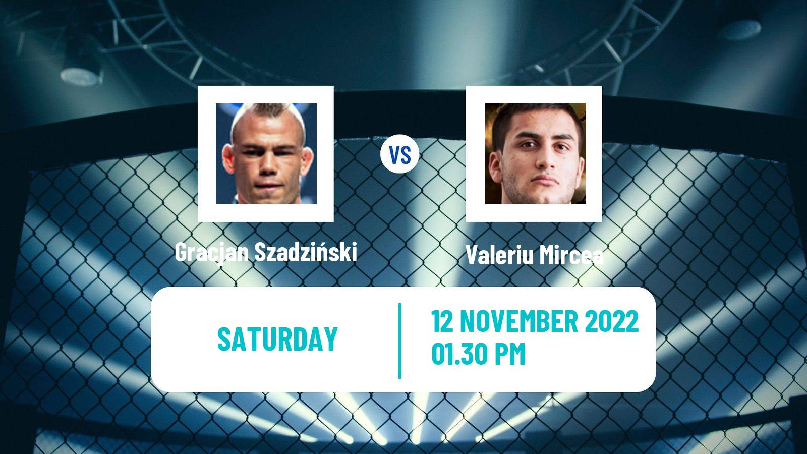 MMA MMA Gracjan Szadziński - Valeriu Mircea