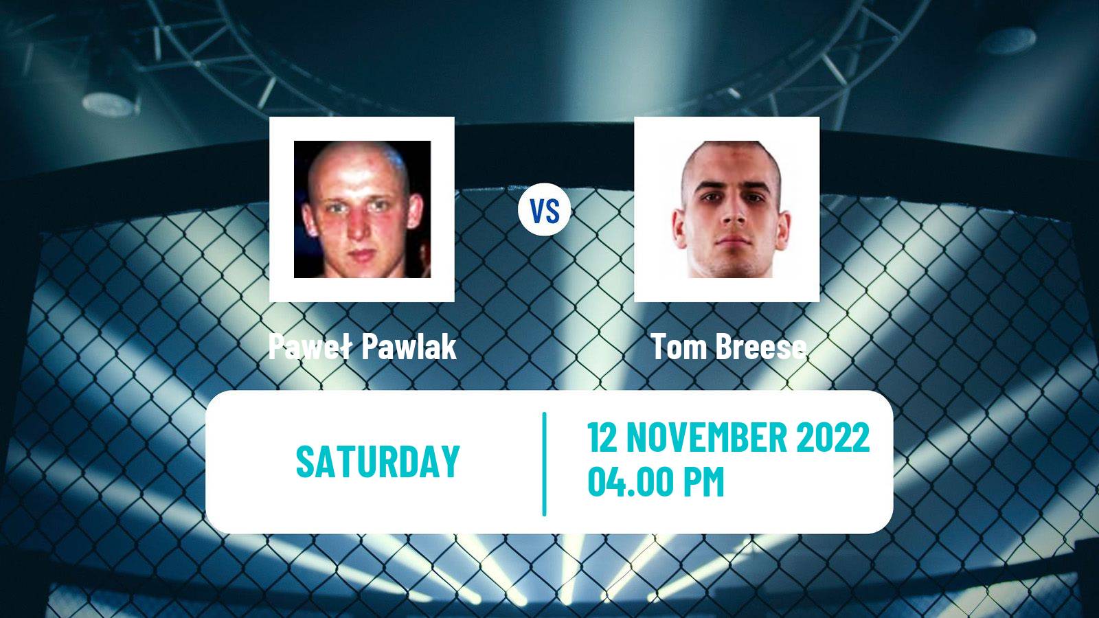 MMA MMA Paweł Pawlak - Tom Breese
