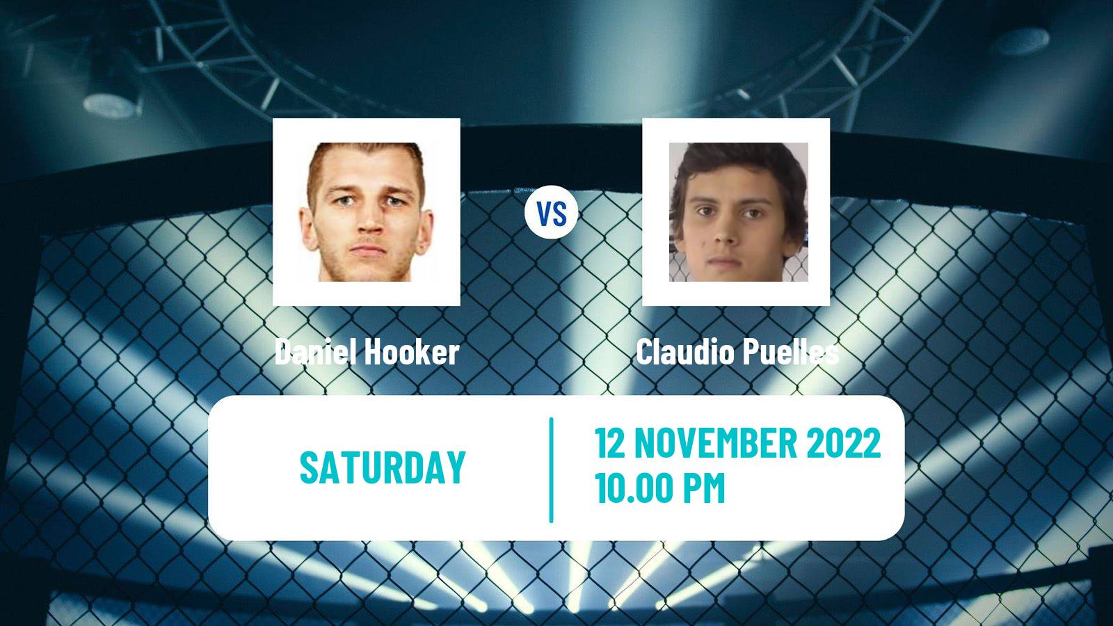 MMA MMA Daniel Hooker - Claudio Puelles
