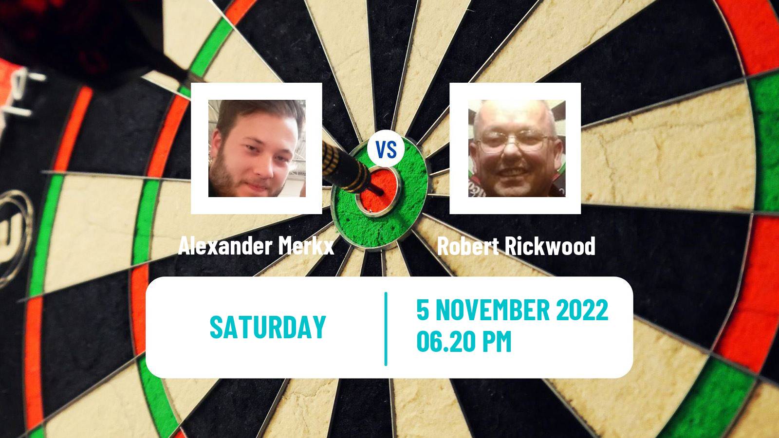 Darts Darts Alexander Merkx - Robert Rickwood