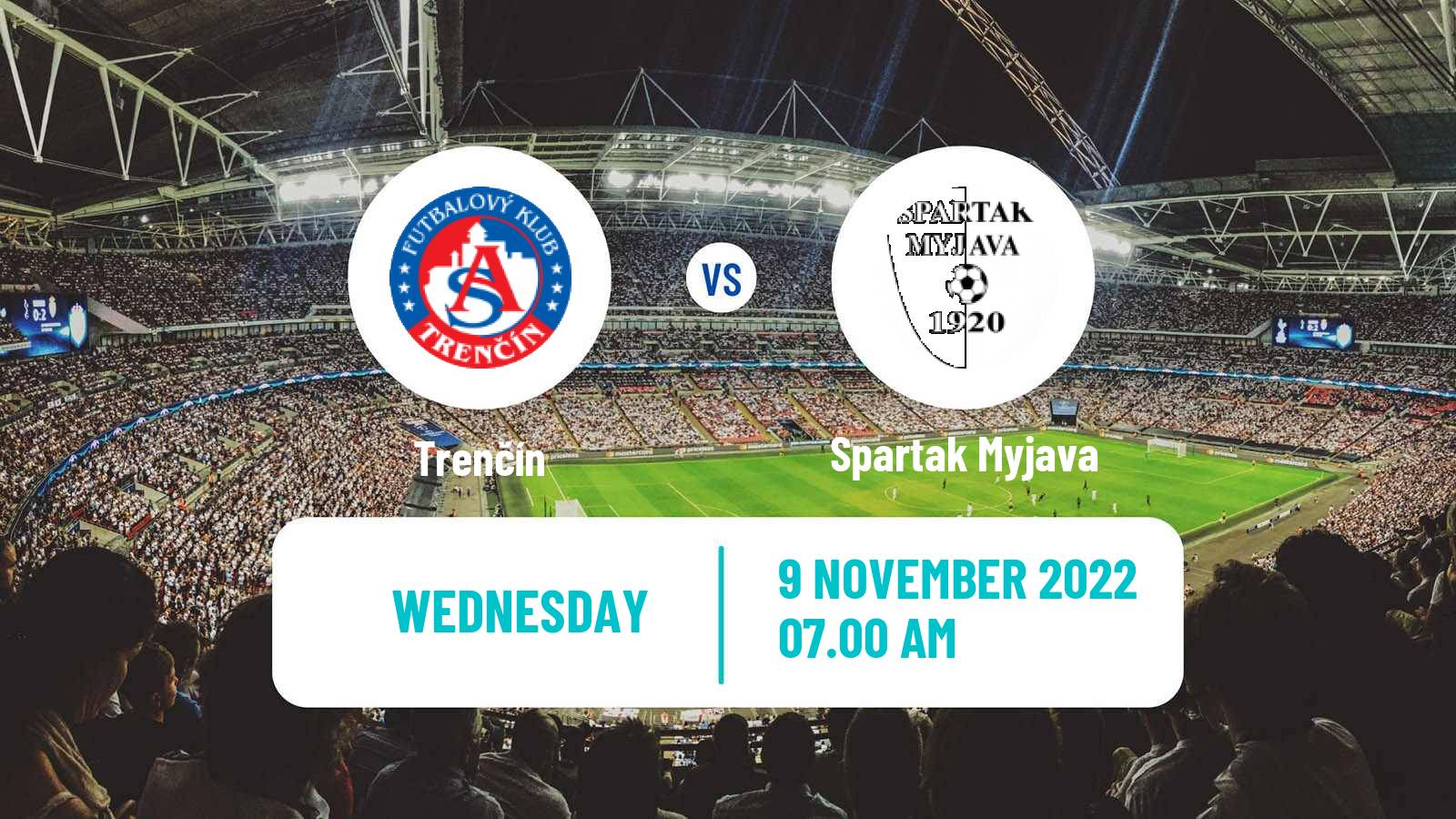 Soccer Slovak Cup Trenčín - Spartak Myjava
