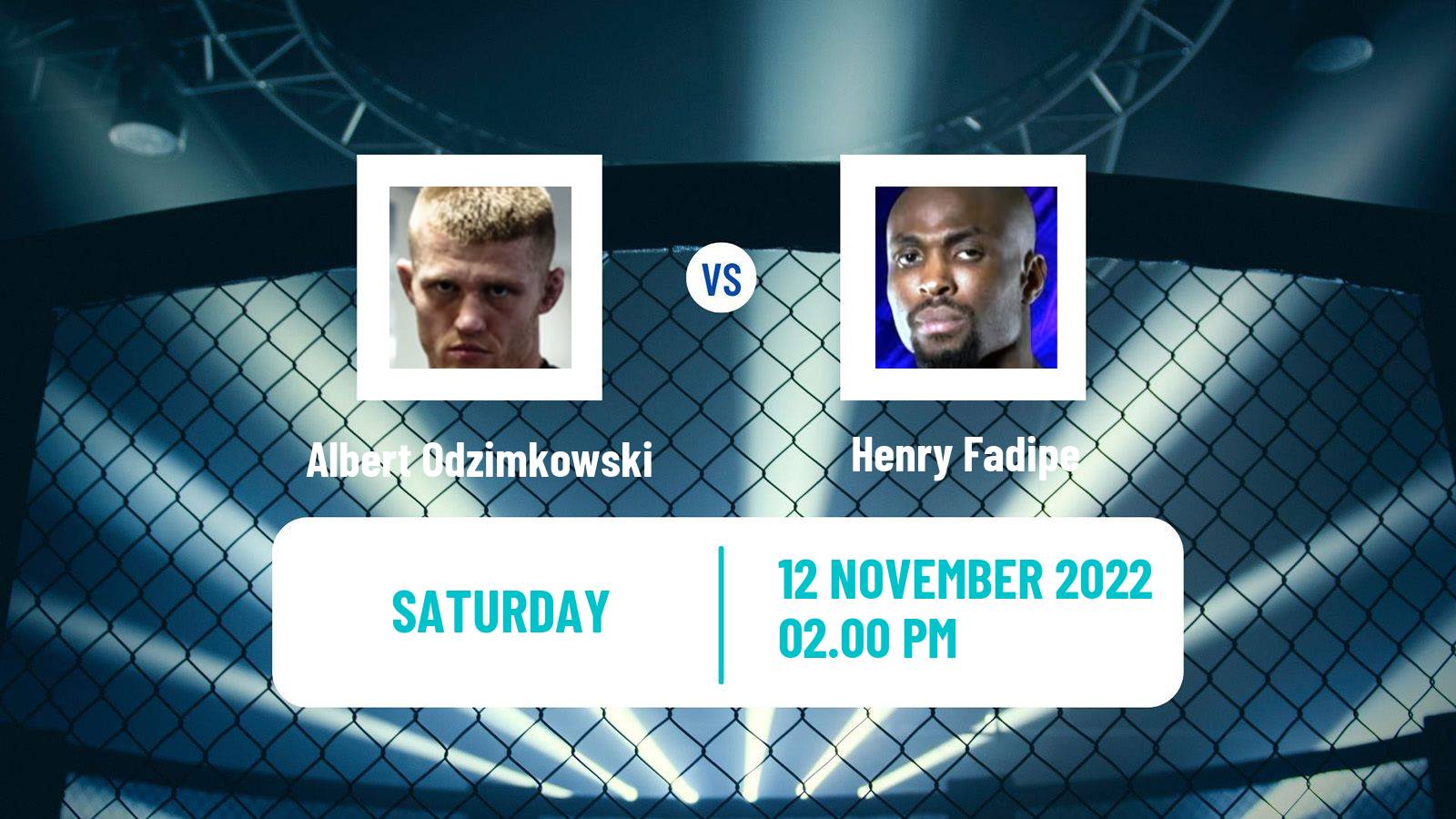 MMA MMA Albert Odzimkowski - Henry Fadipe
