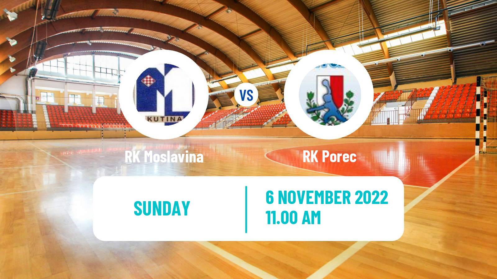 Handball Croatian Premijer Liga Handball Moslavina - Porec