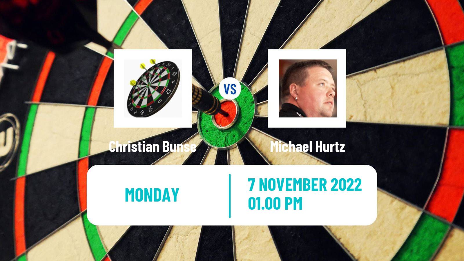 Darts Darts Christian Bunse - Michael Hurtz