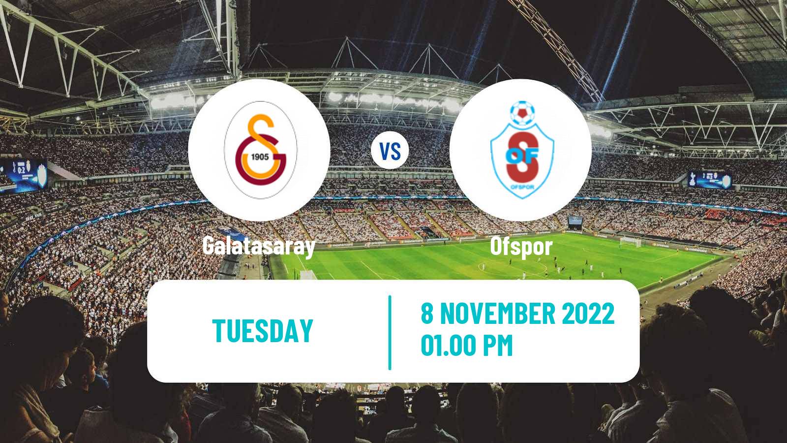 Soccer Turkish Cup Galatasaray - Ofspor