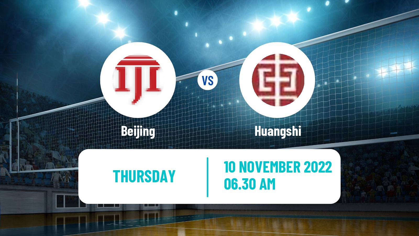 Volleyball Chinese CVL Beijing - Huangshi