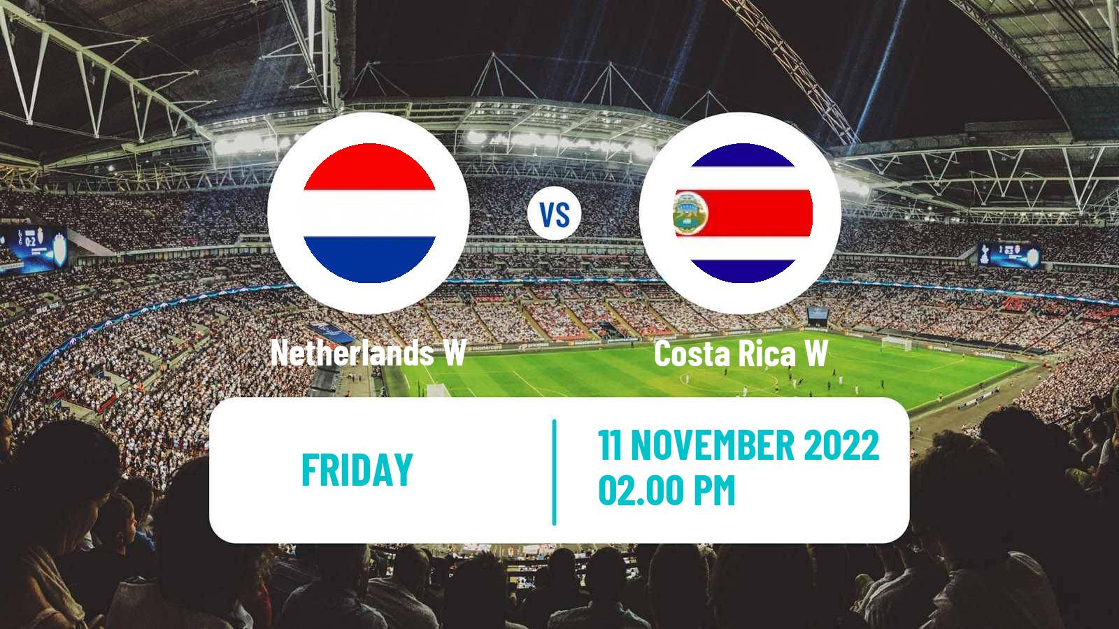 Soccer Friendly International Women Netherlands W - Costa Rica W