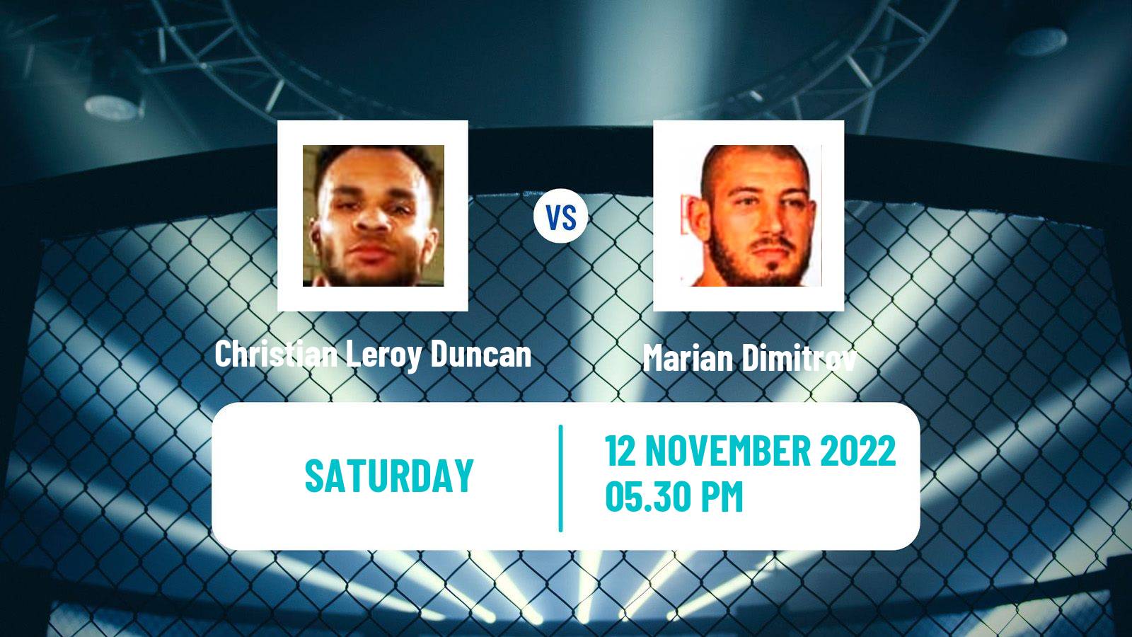 MMA MMA Christian Leroy Duncan - Marian Dimitrov