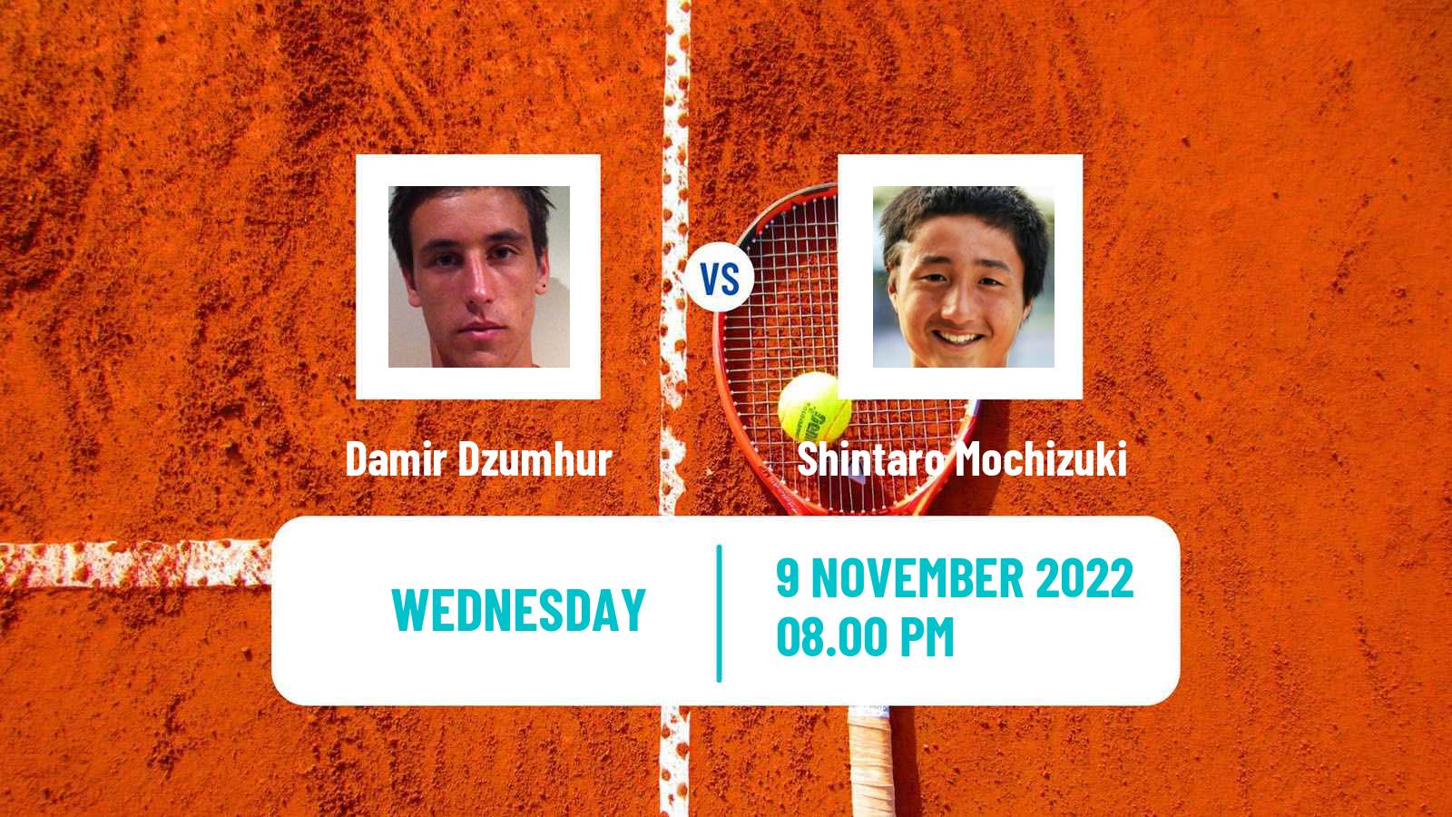 Tennis ATP Challenger Damir Dzumhur - Shintaro Mochizuki