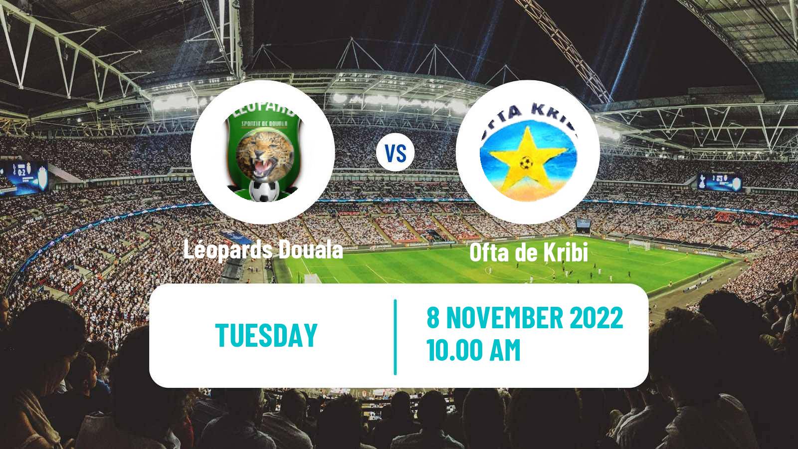 Soccer Cameroon Elite Two Léopards Douala - Ofta de Kribi