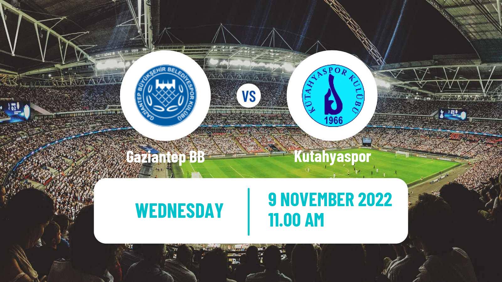 Soccer Turkish Cup Gaziantep - Kutahyaspor