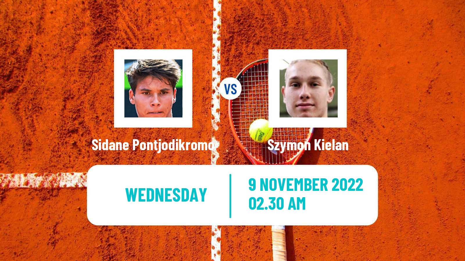 Tennis ITF Tournaments Sidane Pontjodikromo - Szymon Kielan
