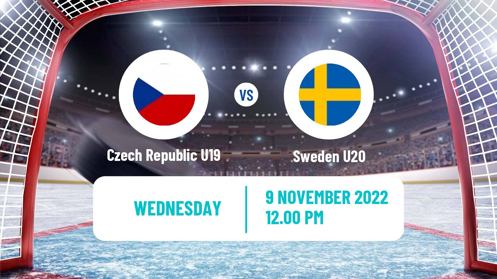 Hockey Friendly International Ice Hockey Czech Republic U19 - Sweden U20