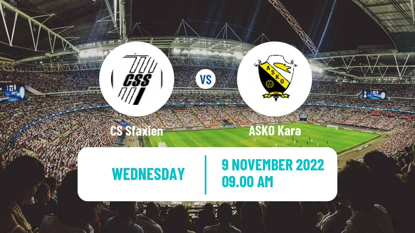 Soccer CAF Confederation Cup Sfaxien - ASKO Kara