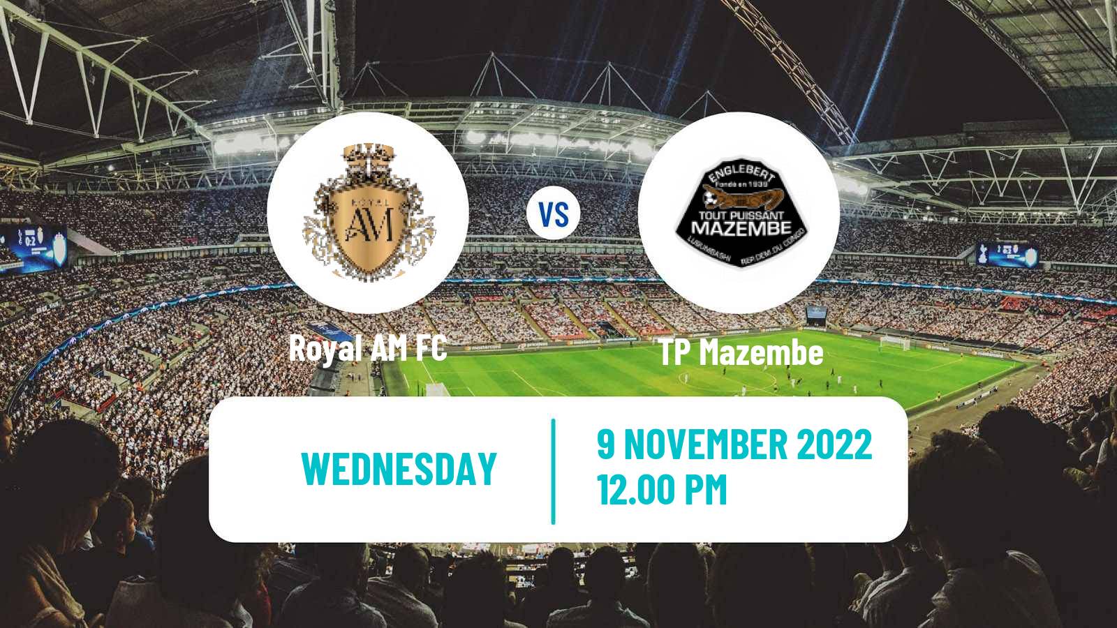 Soccer CAF Confederation Cup Royal AM - TP Mazembe