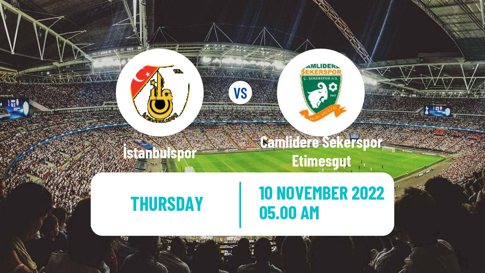 Soccer Turkish Cup İstanbulspor - Etimesgut