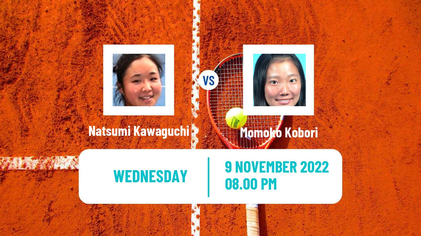 Tennis ITF Tournaments Natsumi Kawaguchi - Momoko Kobori