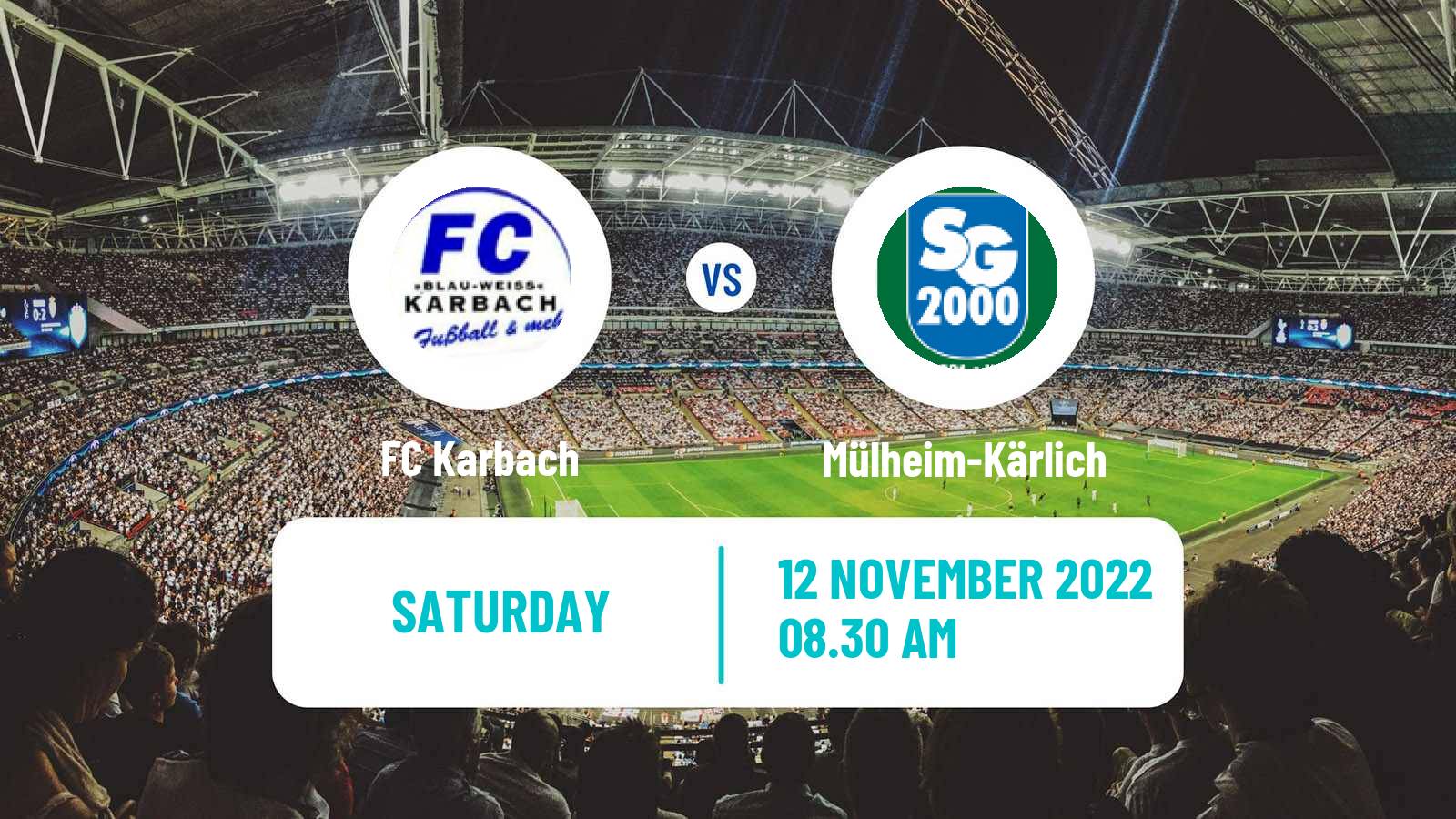 Soccer German Oberliga Rheinland-Pfalz/Saar Karbach - Mülheim-Kärlich