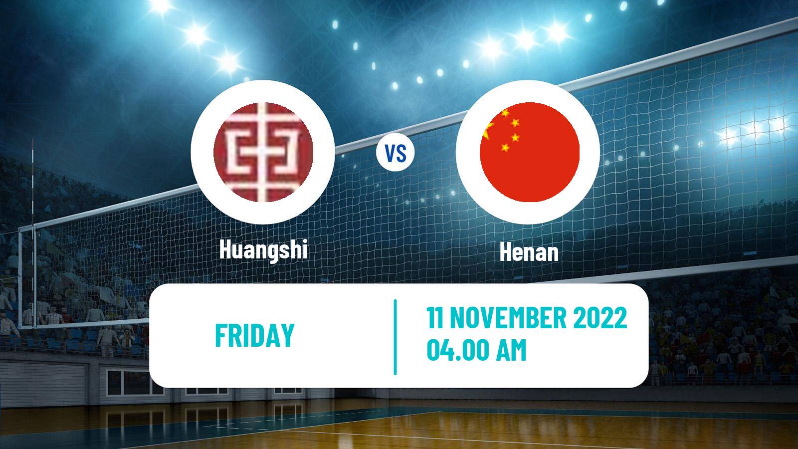 Volleyball Chinese CVL Huangshi - Henan