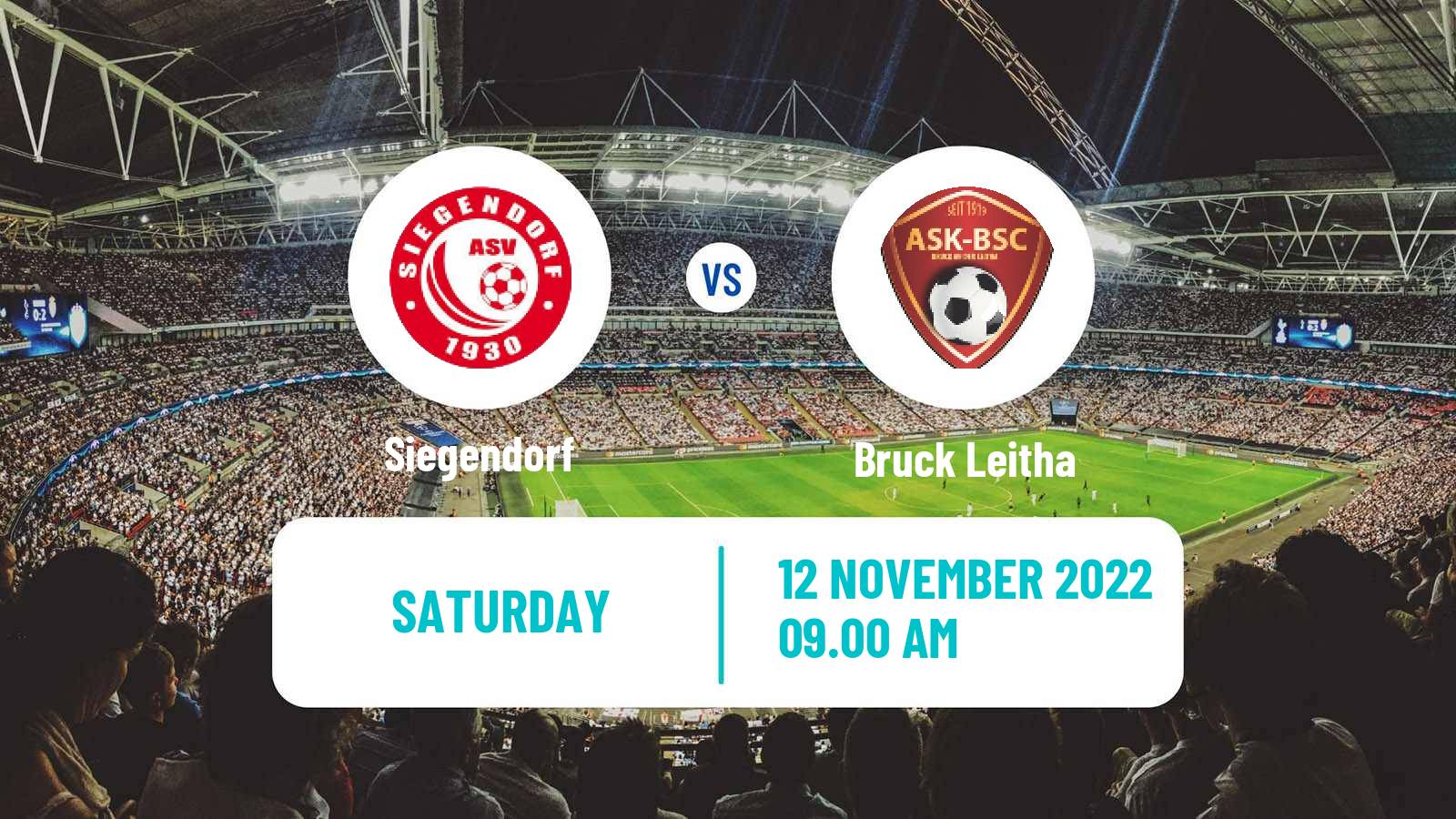 Soccer Austrian Regionalliga East Siegendorf - Bruck Leitha