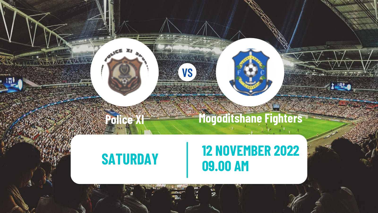 Soccer Botswana Premier League Police XI - Mogoditshane Fighters