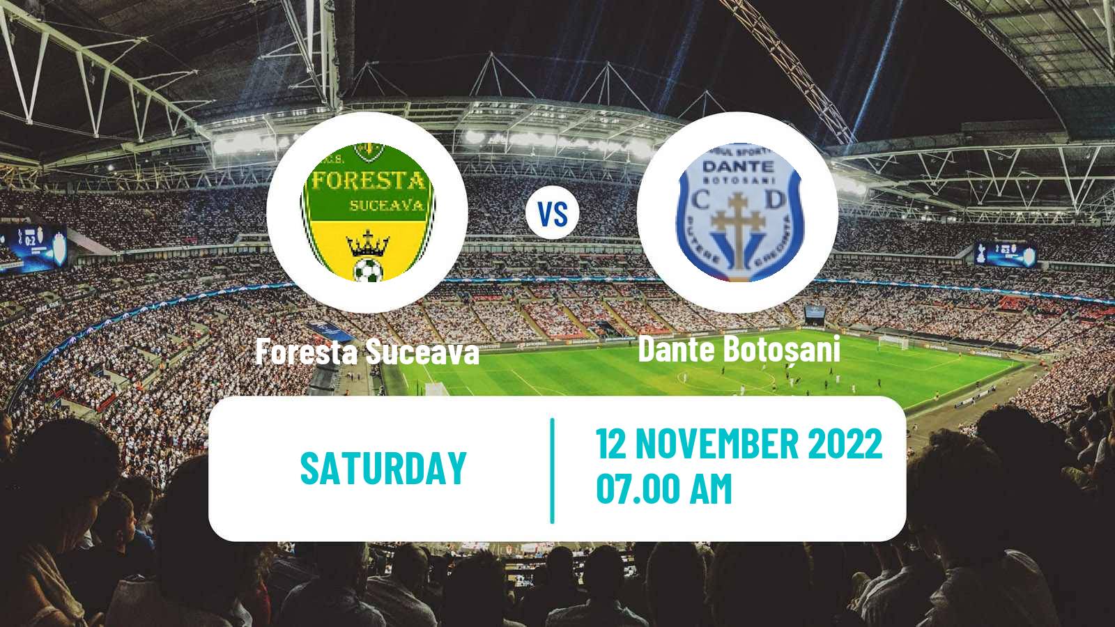 Soccer Romanian Liga 3 - Seria 1 Foresta Suceava - Dante Botoșani