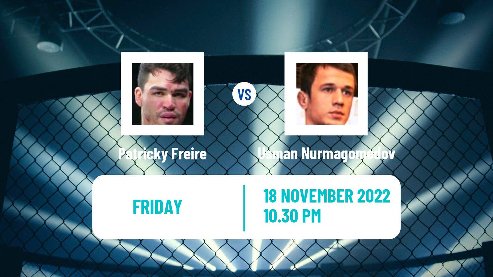 MMA MMA Patricky Freire - Usman Nurmagomedov